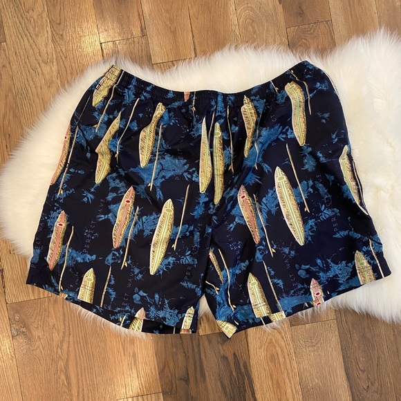 Nautica Swim Trunks Surf Board Print Shorts Size XL - Picture 4 of 10